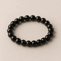 Brahmatells Hypersthene Bead Bracelet - 8mm by Brahmatells