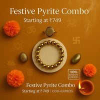 Pyrite Crystal Combo Sets – Bracelet, Ring & More | Brahmatells by Brahmatells