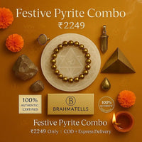 Pyrite Crystal Combo Sets – Bracelet, Ring & More | Brahmatells by Brahmatells