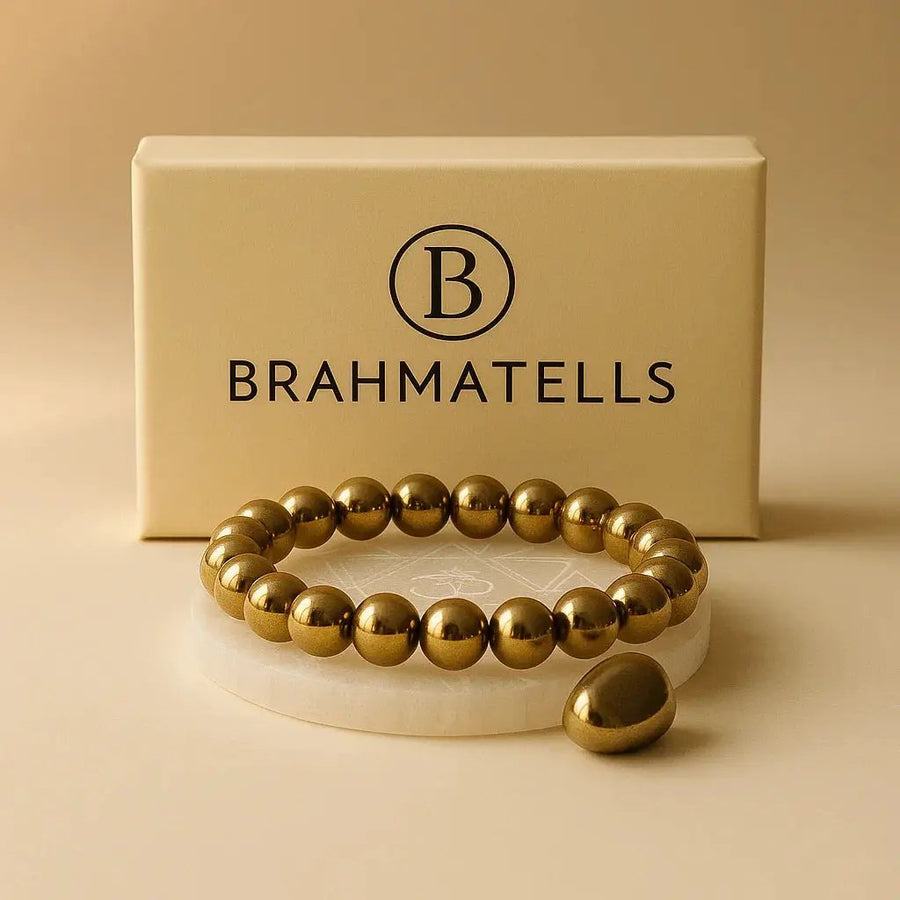 Pyrite Crystal Combo Sets – Bracelet, Ring & More | Brahmatells by Brahmatells