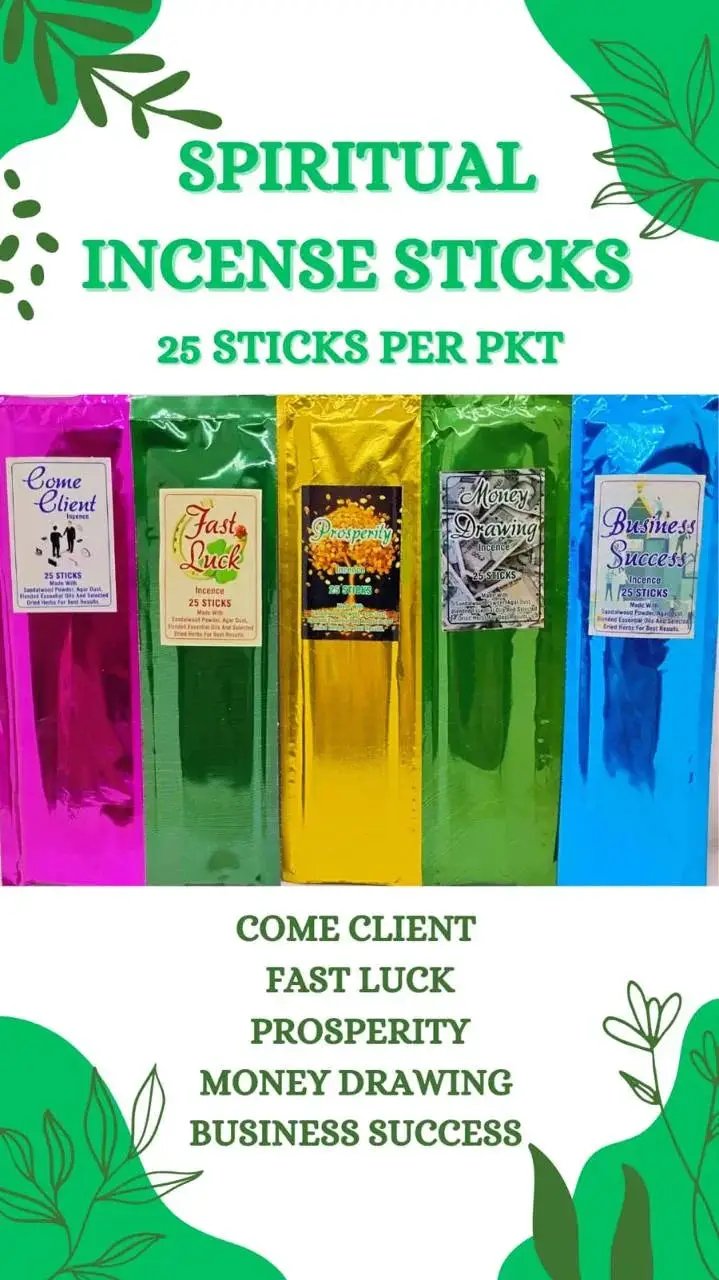 Spiritual Incense Sticks – 25 Sticks per Pack | Brahmatells by Brahmatells