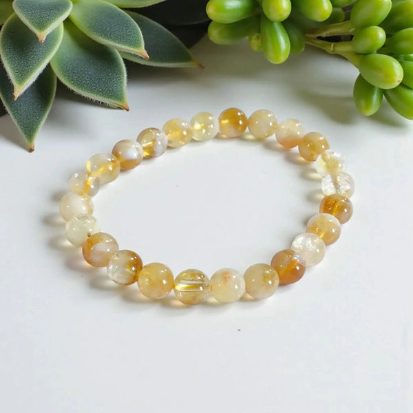 Natural Topaz Bracelet — Elegant Zodiac Accessory by Brahmatells