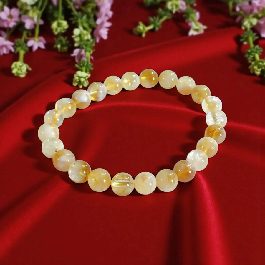 Natural Topaz Bracelet — Elegant Zodiac Accessory by Brahmatells
