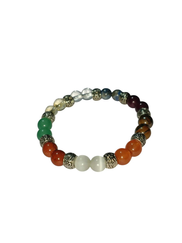 Navgrah Bracelet – Nine‑Stone Gem Bracelet by Brahmatells by Brahmatells