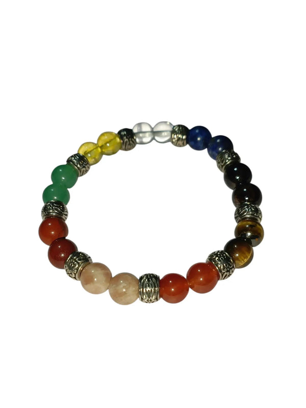 Navgrah Bracelet – Nine‑Stone Gem Bracelet by Brahmatells by Brahmatells
