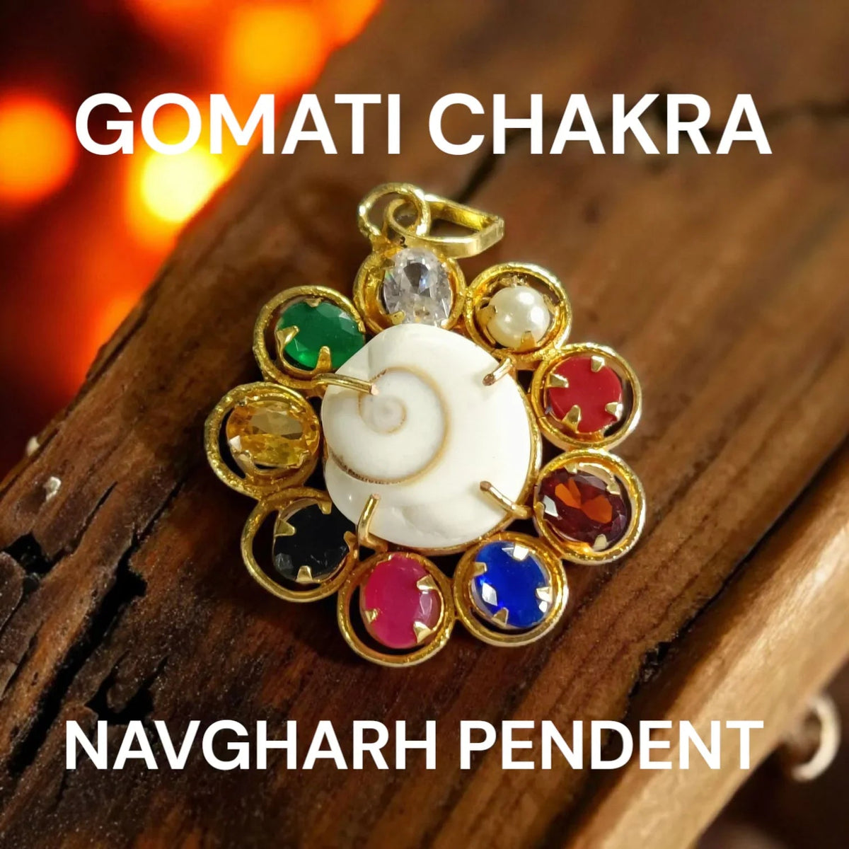 Navgrah Gomati Chakra Pendant – Classic Astrological Jewelry by Brahmatells