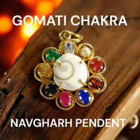 Navgrah Gomati Chakra Pendant – Classic Astrological Jewelry by Brahmatells