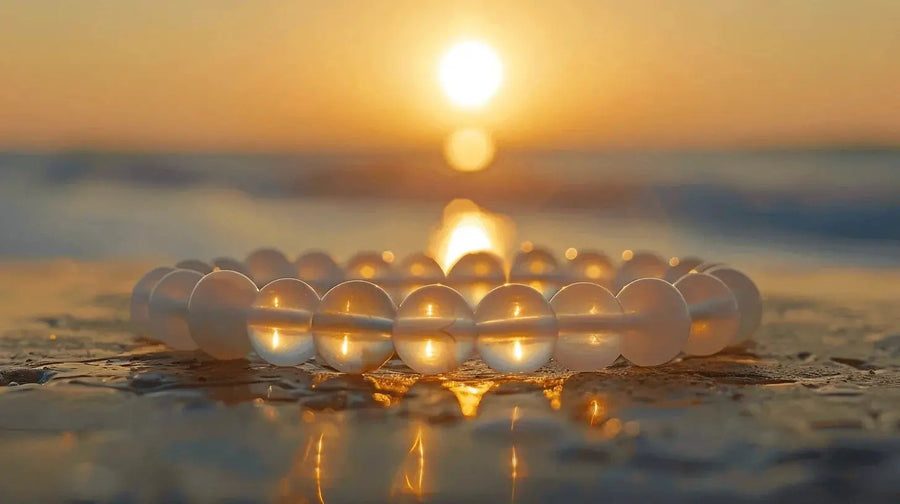 Selenite Bracelet for Spiritual Clarity | Brahmatells by Brahmatells
