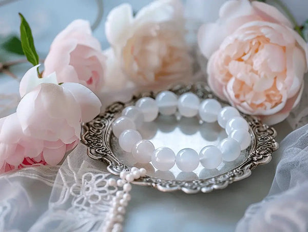 Selenite Bracelet for Spiritual Clarity | Brahmatells by Brahmatells