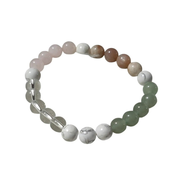 Cancer Zodiac Crystal Bracelet – Astrology Gemstone Bracelet by Brahmatells
