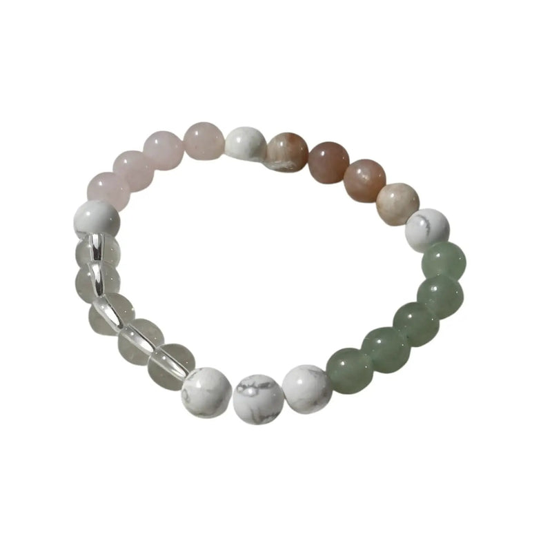 Cancer Zodiac Crystal Bracelet – Astrology Gemstone Bracelet by Brahmatells