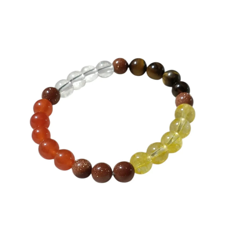 Leo Zodiac Crystal Bracelet – Astrology Gemstone Bracelet by Brahmatells