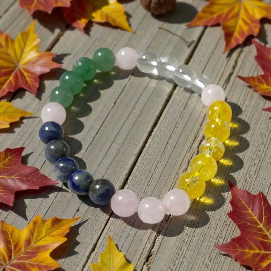 Libra Zodiac Crystal Bracelet – Astrology Gemstone Bracelet by Brahmatells