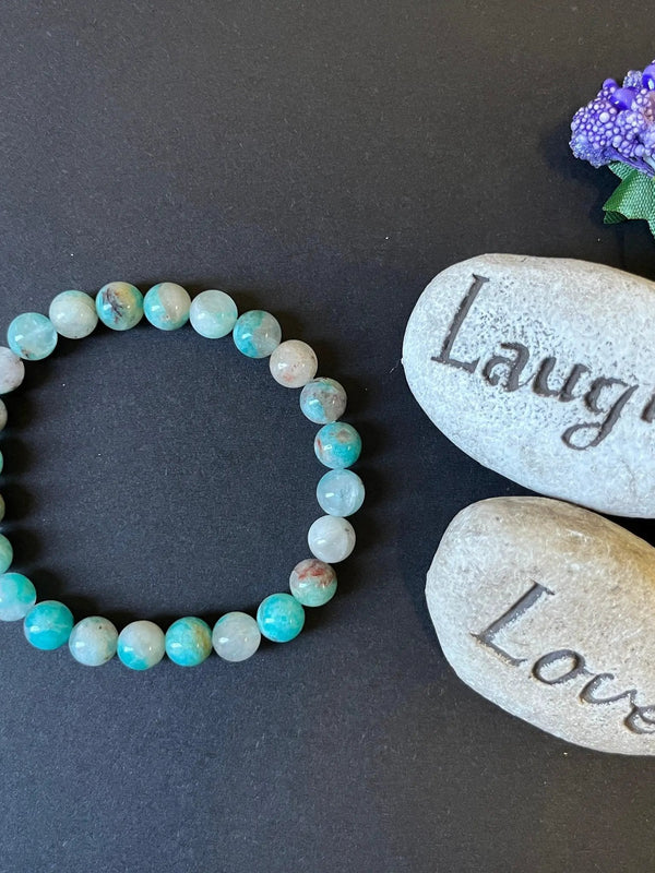 Ajoite Crystal Healing Bracelet | Brahmatells by brahmatells
