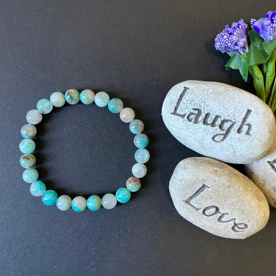 Ajoite Crystal Healing Bracelet | Brahmatells by brahmatells