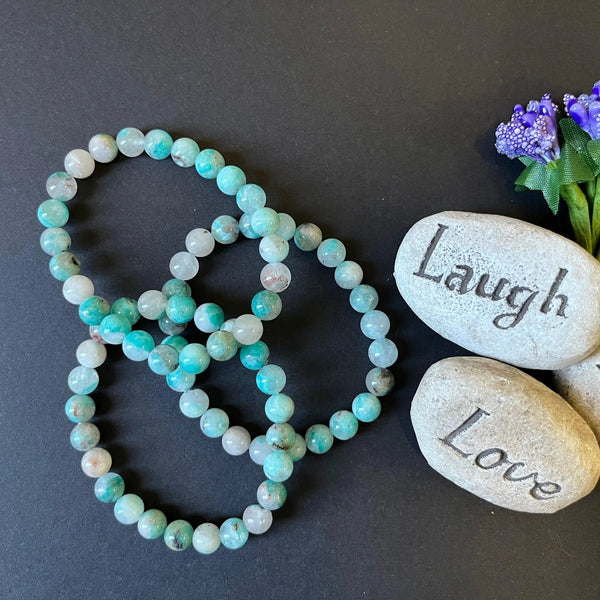 Ajoite Crystal Healing Bracelet | Brahmatells by brahmatells