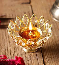 Akhand Diya (Gold) by Brahmatells