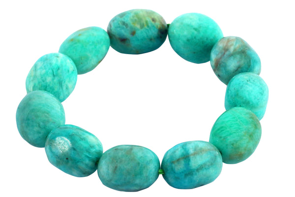 Amazonite Tumble Bracelet for Harmony & Balance | Brahmatells by Brahmatells