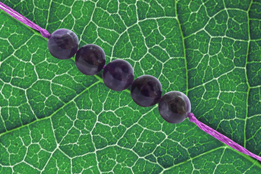 Amethyst Band for Serenity & Spiritual Awareness | Brahmatells by Brahmatells