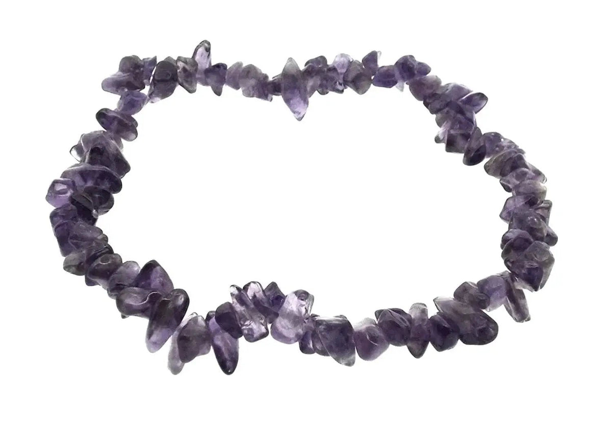Amethyst Chip Bracelet for Chakra Healing | Brahmatells by Brahmatells