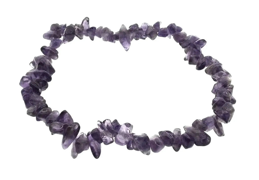 Amethyst Chip Bracelet for Chakra Healing | Brahmatells by Brahmatells