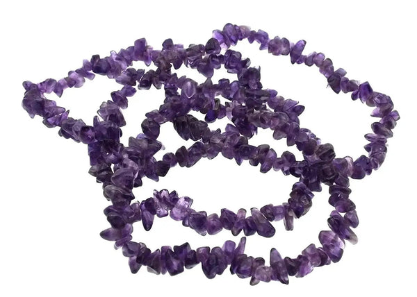 Amethyst Chip Bracelet for Chakra Healing | Brahmatells by Brahmatells