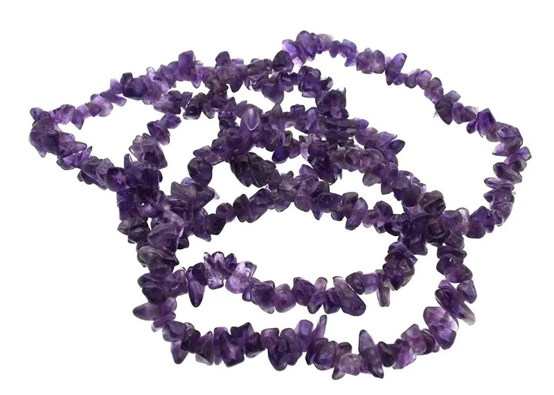 Amethyst Chip Bracelet for Chakra Healing | Brahmatells by Brahmatells