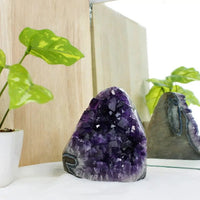 Amethyst Cluster Raw Stone for Home Décor | Brahmatells by Brahmatells