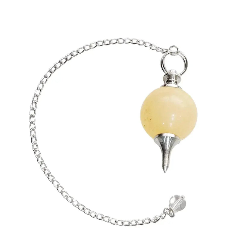 Amethyst Crystal Ball Pendulum for Dowsing & Healing | Brahmatells by Brahmatells