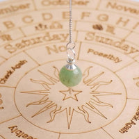 Amethyst Crystal Ball Pendulum for Dowsing & Healing | Brahmatells by Brahmatells