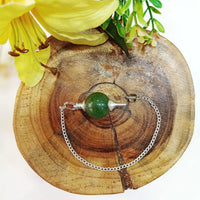 Amethyst Crystal Ball Pendulum for Dowsing & Healing | Brahmatells by Brahmatells