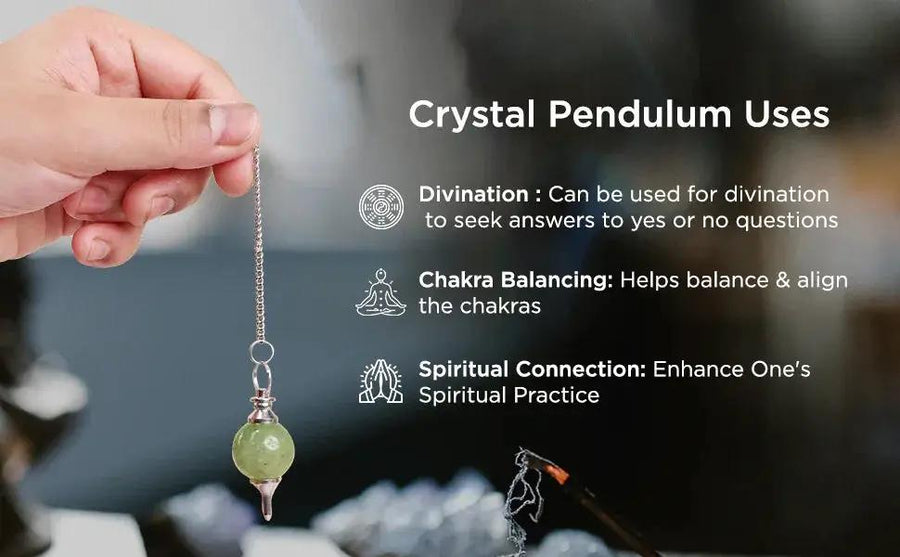 Amethyst Crystal Ball Pendulum for Dowsing & Healing | Brahmatells by Brahmatells