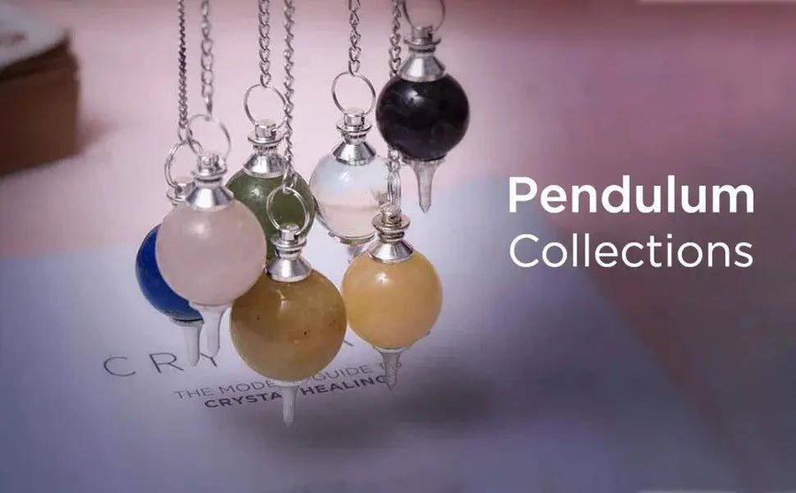 Amethyst Crystal Ball Pendulum for Dowsing & Healing | Brahmatells by Brahmatells