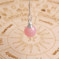 Amethyst Crystal Ball Pendulum for Dowsing & Healing | Brahmatells by Brahmatells