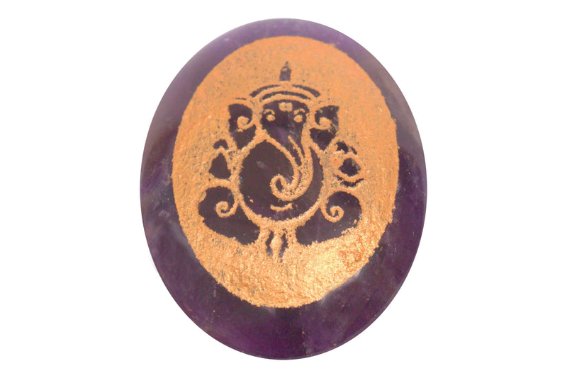 Amethyst Energized Crystal Ganpati Idol | Brahmatells by Brahmatells