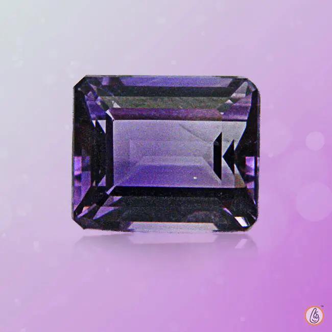 Amethyst Kathaila Baguette BTE101GSM by Brahmatells