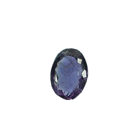 Amethyst Kathaila greenish-oval BTE117GSM - BrahmatellsStore