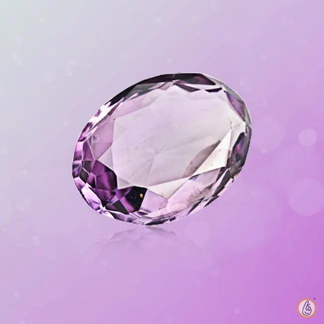 Amethyst Kathaila light-oval BTE113GSM by Brahmatells
