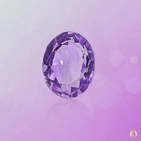 Amethyst Kathaila oval BTE102GSM by Brahmatells