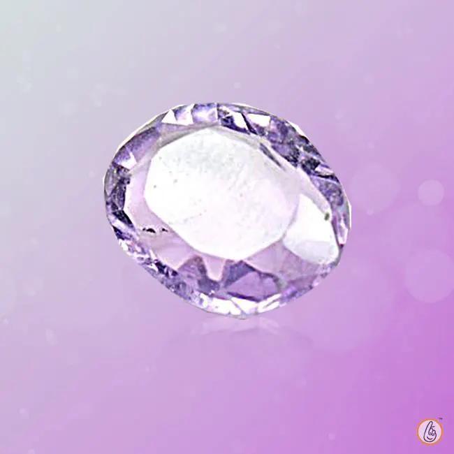 Amethyst Kathaila oval BTE103GSM by Brahmatells