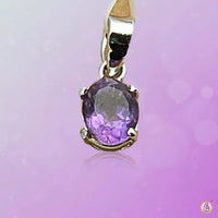 Amethyst Kathaila Pendant - Spiritual Elegance | Brahmatells by Brahmatells