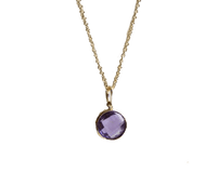 Amethyst Kathaila Round Pendant - Saturn's Spiritual Essence | Brahmatells by Brahmatells