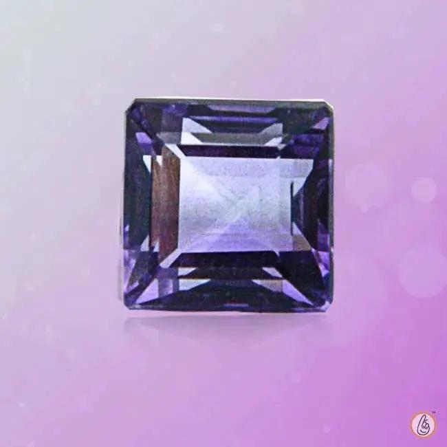 Amethyst Kathaila square BTE104GSM by Brahmatells