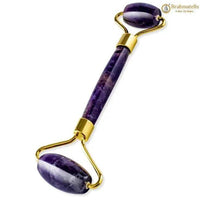 Amethyst Roller Stone for Spiritual Wellness | Brahmatells by Brahmatells
