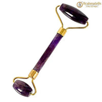 Amethyst Roller Stone for Spiritual Wellness | Brahmatells by Brahmatells