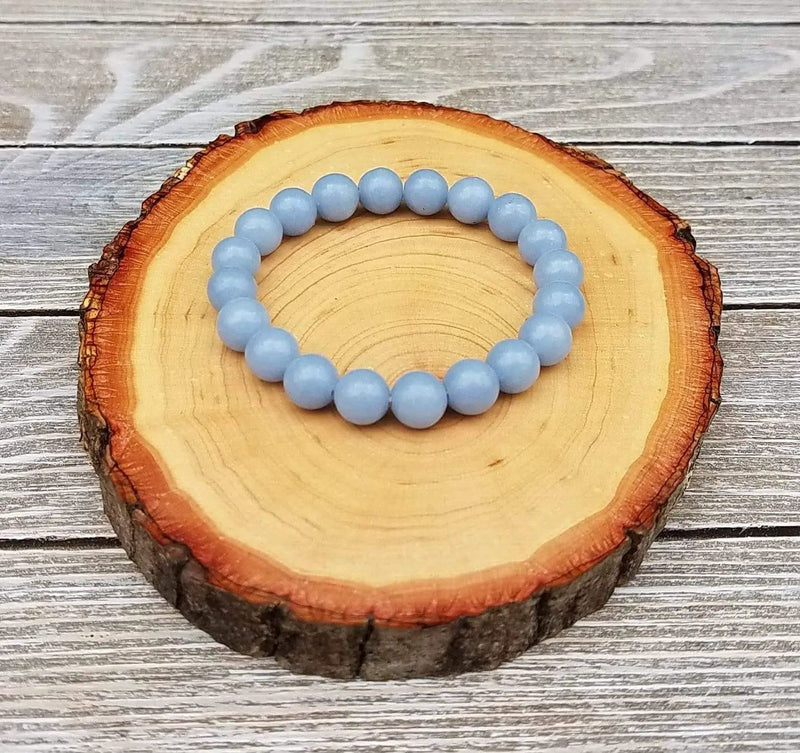 Angelite Spiritual Connection Bracelet | Brahmatells by Brahmatells