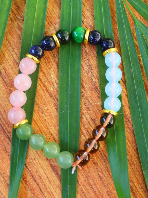 April Birthstone Crystal Bracelet - Celebrate Boldness & Creativity - Brahmatells by Brahmatells