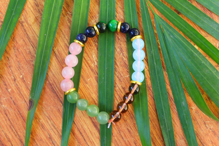 April Birthstone Crystal Bracelet - Celebrate Boldness & Creativity - Brahmatells by Brahmatells