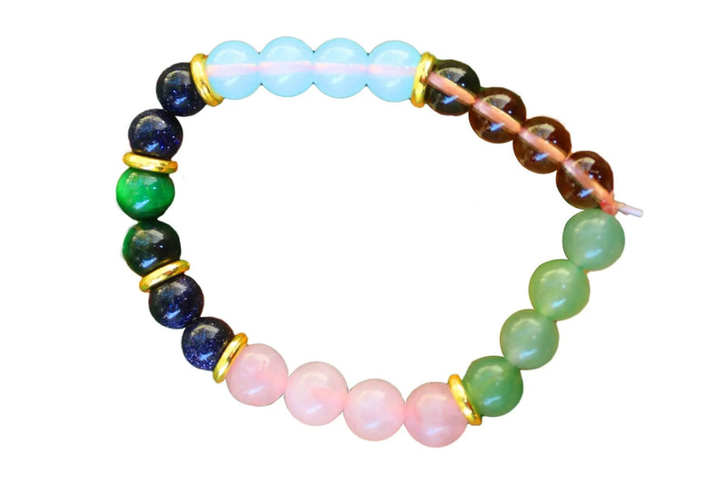 April Birthstone Crystal Bracelet - Celebrate Boldness & Creativity - Brahmatells by Brahmatells