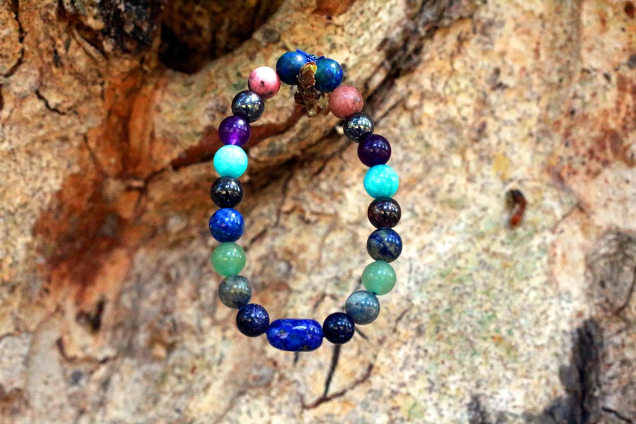 Aquarius Crystal Bracelet - Celebrate Aquarian Uniqueness | Brahmatells by Brahmatells
